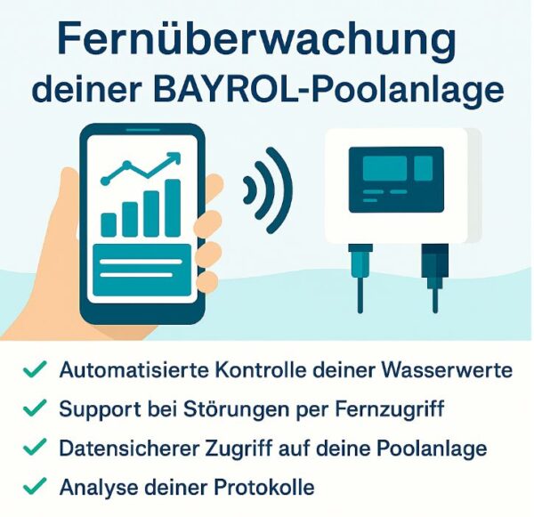 Fernüberwachung deiner BAYROL-Anlage